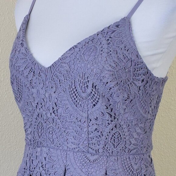 Gianni Bini Abigail Lace Crochet Midi Dress - 4 - Picture 3 of 9